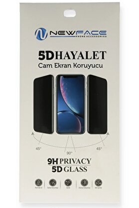 CepteToptan Huawei P Smart 2021 5D Hayalet Cam Ekran Koruyucu - DROPX9732-6552