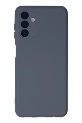 CepteToptan Samsung Galaxy A04S Kılıf Nano içi Kadife Silikon - Gri - DROPX5541-7392