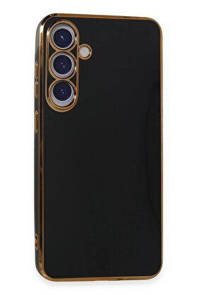 CepteToptan Samsung Galaxy S24 Plus Kılıf Volet Silikon - Siyah - DROPX3276-4525