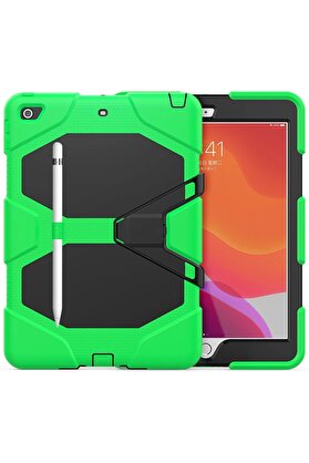 CepteToptan iPad 10.2 (7.nesil) Kılıf Griffin Tablet Kapak - Yeşil - DROPX1272-8232
