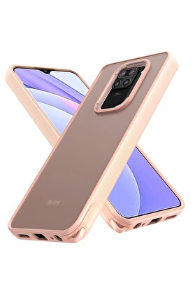 CepteToptan Xiaomi Redmi Note 9 Kılıf Elegant Kapak - Pudra - DROPX6599-8574