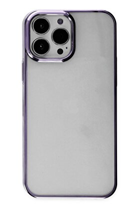 CepteToptan iPhone 14 Pro Kılıf Element Silikon - Mor - DROPX2244-1872