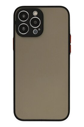 CepteToptan iPhone 15 Pro Kılıf Montreal Silikon Kapak - Siyah - DROPX1004-7891