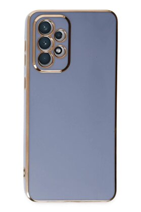 CepteToptan Samsung Galaxy A73 5G Kılıf Volet Silikon - Mavi - DROPX4761-9039