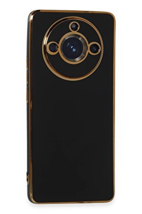 CepteToptan Realme 11 Pro Kılıf Volet Silikon - Siyah - DROPX4828-6347