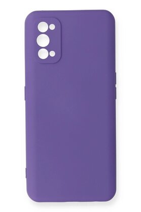 CepteToptan Realme 7 Pro Kılıf Nano içi Kadife Silikon - Mor - DROPX5073-6042