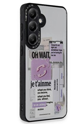 CepteToptan Samsung Galaxy A25 5G Kılıf Mirror Desenli Kapak - Mirror - 4 - DROPX4393-7819