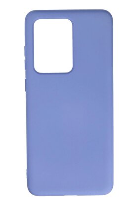 CepteToptan Samsung Galaxy S20 Ultra Kılıf Nano içi Kadife Silikon - Lila - DROPX3122-5692