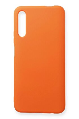 CepteToptan Huawei P Smart Pro / Y9S Kılıf Nano içi Kadife Silikon - Turuncu - DROPX4525-4824