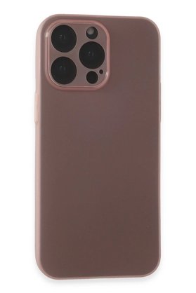 CepteToptan iPhone 15 Pro Max Kılıf Silikon - Pembe - DROPX2014-7552