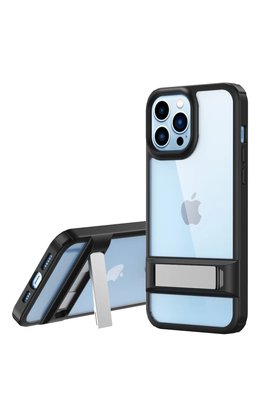 CepteToptan iPhone 13 Pro Max Kılıf Rolet Stand Kapak - Siyah - DROPX2770-9021