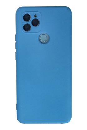 CepteToptan General Mobile GM 21 Kılıf Nano içi Kadife Silikon - Mavi - DROPX4542-3911