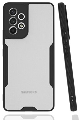 CepteToptan Samsung Galaxy A33 5G Kılıf Platin Silikon - Siyah - DROPX7087-4960