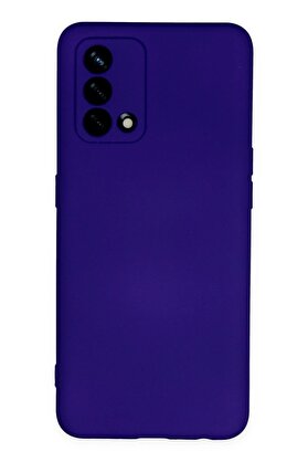 CepteToptan Oppo A74 4G Kılıf Nano içi Kadife Silikon - Mor - DROPX8015-3943