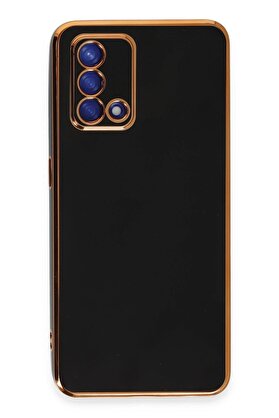 CepteToptan Oppo A74 4G Kılıf Volet Silikon - Siyah - DROPX9497-3360