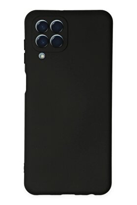CepteToptan Samsung Galaxy M33 Kılıf Nano içi Kadife Silikon - Siyah - DROPX3642-3928