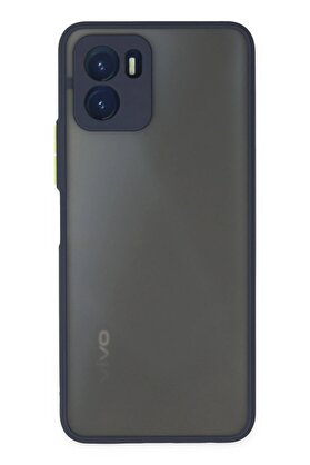 CepteToptan Vivo Y15S Kılıf Montreal Silikon Kapak - Lacivert - DROPX9411-6913