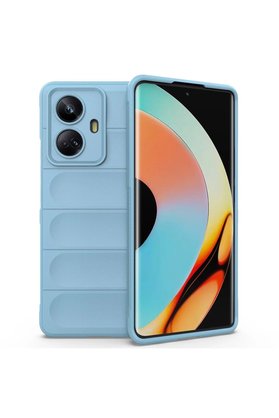 CepteToptan Realme 10 Pro 5G Kılıf Optimum Silikon - Sky Blue - DROPX8670-5112