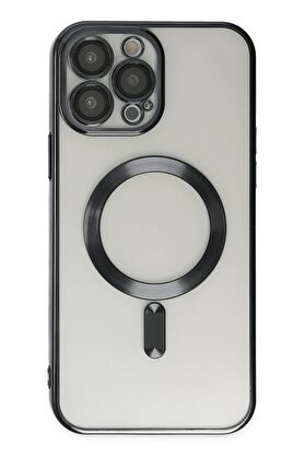 CepteToptan iPhone 14 Pro Kılıf Kross Magneticsafe Kapak - Siyah - DROPX7857-2988