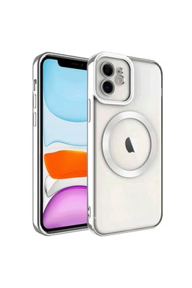 CepteToptan iPhone 11 Kılıf Kross Magneticsafe Kapak - Titan Gri - DROPX9047-7065