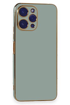 CepteToptan Xiaomi Poco M6 Pro 5G Kılıf Volet Silikon - Açık Yeşil - DROPX4758-7623