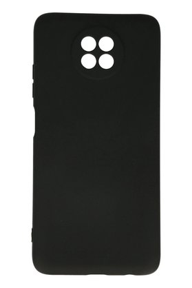 CepteToptan Xiaomi Redmi Note 9 5G Kılıf Nano içi Kadife Silikon - Siyah - DROPX4577-7452
