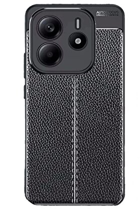 CepteToptan Xiaomi Redmi Note 14 4G Kılıf Auto Focus Kapak - Siyah - DROPX1512-9208