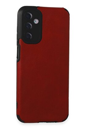 CepteToptan Samsung Galaxy M14 5G Kılıf Loop Deri Silikon - Kırmızı - DROPX5918-3708