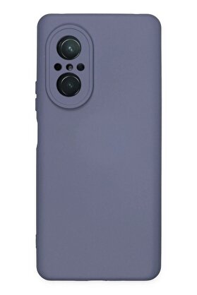 CepteToptan Huawei Nova 9 SE Kılıf Nano içi Kadife Silikon - Gri - DROPX8078-2823