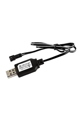 Evi̇mdeyokyok 4.8V Nı-Cd / Nı-Mh Oyuncak Bataryası Usb Şarj Kablosu