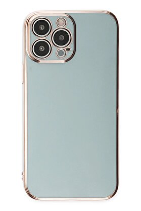 CepteToptan iPhone 15 Pro Max Kılıf Volet Silikon - Açık Yeşil - DROPX4866-8643