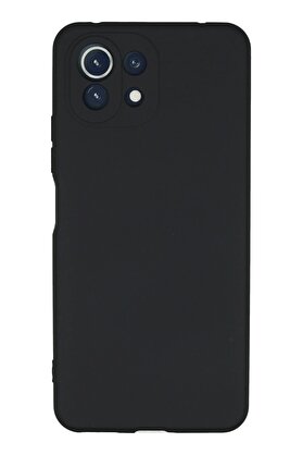 CepteToptan Xiaomi Mİ 11 Lite Kılıf Nano içi Kadife Silikon - Lacivert - DROPX8413-3339
