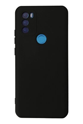 CepteToptan General Mobile GM 21 Plus Kılıf Nano içi Kadife Silikon - Siyah - DROPX2342-2157