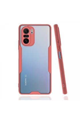 CepteToptan Xiaomi Poco F3 Kılıf Platin Silikon - Pembe - DROPX2472-6376
