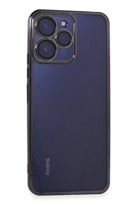 CepteToptan Xiaomi Redmi 12 Kılıf Lensli Silikon - Mor - DROPX2427-5565