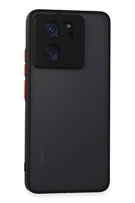 CepteToptan Xiaomi Mi 13T Pro Kılıf Montreal Silikon Kapak - Siyah - DROPX3242-8280