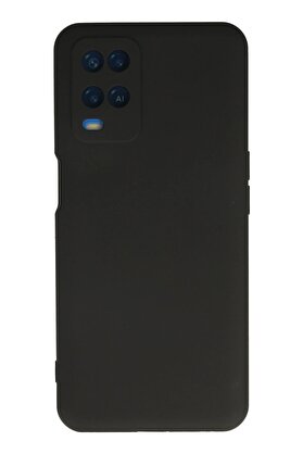 CepteToptan Oppo A54 4G Kılıf Nano içi Kadife Silikon - Siyah - DROPX7549-9120