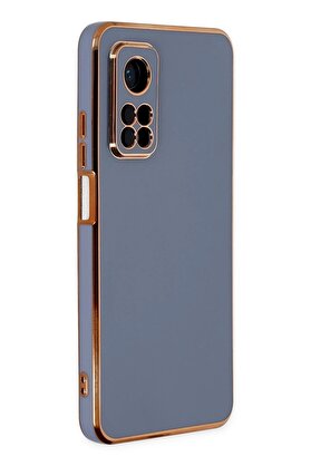 MertUS Xiaomi Mi 10T Kılıf Volet Silikon - Mavi