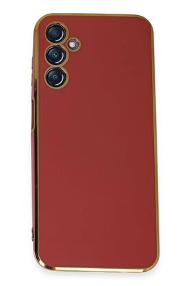 CepteToptan Samsung Galaxy M14 5G Kılıf Volet Silikon - Kırmızı - DROPX4296-3240
