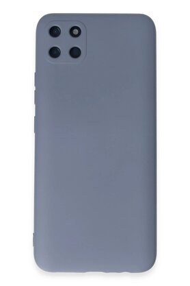 CepteToptan Realme C11 Kılıf Nano içi Kadife Silikon - Gri - DROPX7498-1830