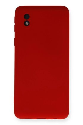 CepteToptan Samsung Galaxy A01 Core Kılıf Nano içi Kadife Silikon - Kırmızı - DROPX8098-6325