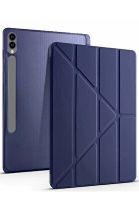 CepteToptan Samsung Galaxy X610 Tab S9 FE Plus 12.4 Kılıf Kalemlikli Mars Tablet Kılıfı - DROPX4297-8339