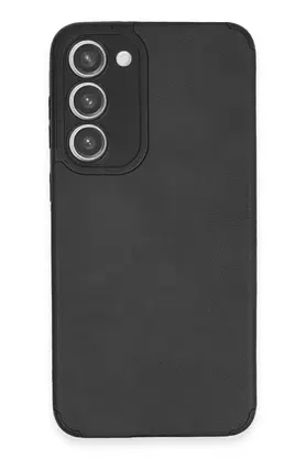 CepteToptan Samsung Galaxy S23 Kılıf Loop Deri Silikon - Siyah - DROPX6064-1444