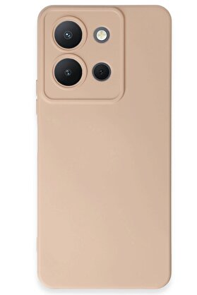 CepteToptan Vivo Y36 Kılıf Nano içi Kadife Silikon - Pudra - DROPX6858-9686
