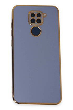 CepteToptan Xiaomi Redmi Note 9 Kılıf Volet Silikon - Mavi - DROPX2173-8910