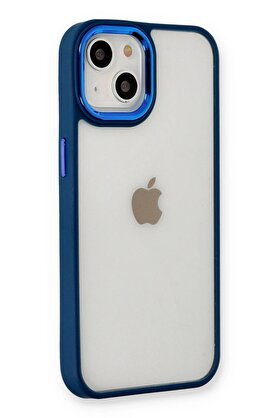 CepteToptan iPhone 14 Plus Kılıf Dora Kapak - Mavi - DROPX7379-1171
