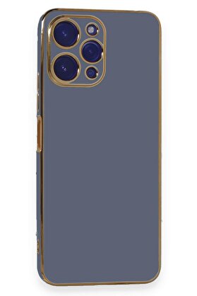 CepteToptan Xiaomi Poco M6 Pro 5G Kılıf Volet Silikon - Mavi - DROPX4263-2732