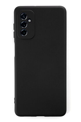 CepteToptan Samsung Galaxy M52 5G Kılıf Nano içi Kadife Silikon - Siyah - DROPX3270-7872