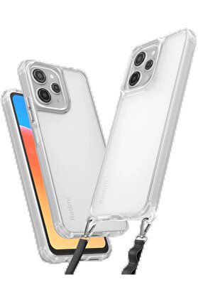 CepteToptan Xiaomi Redmi 12 Kılıf Penta Silikon Kılıf - Şeffaf - DROPX6236-5544
