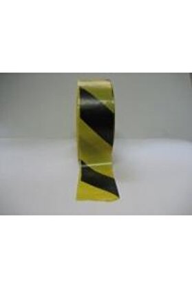 evimdeyokyok Sarı - Siyah İkaz Bandı 80mm x 500mt